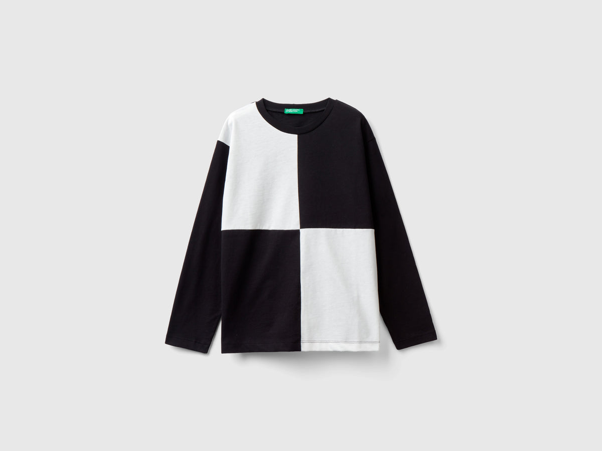 T-shirt com maxi quadrados - ucb_image_FS