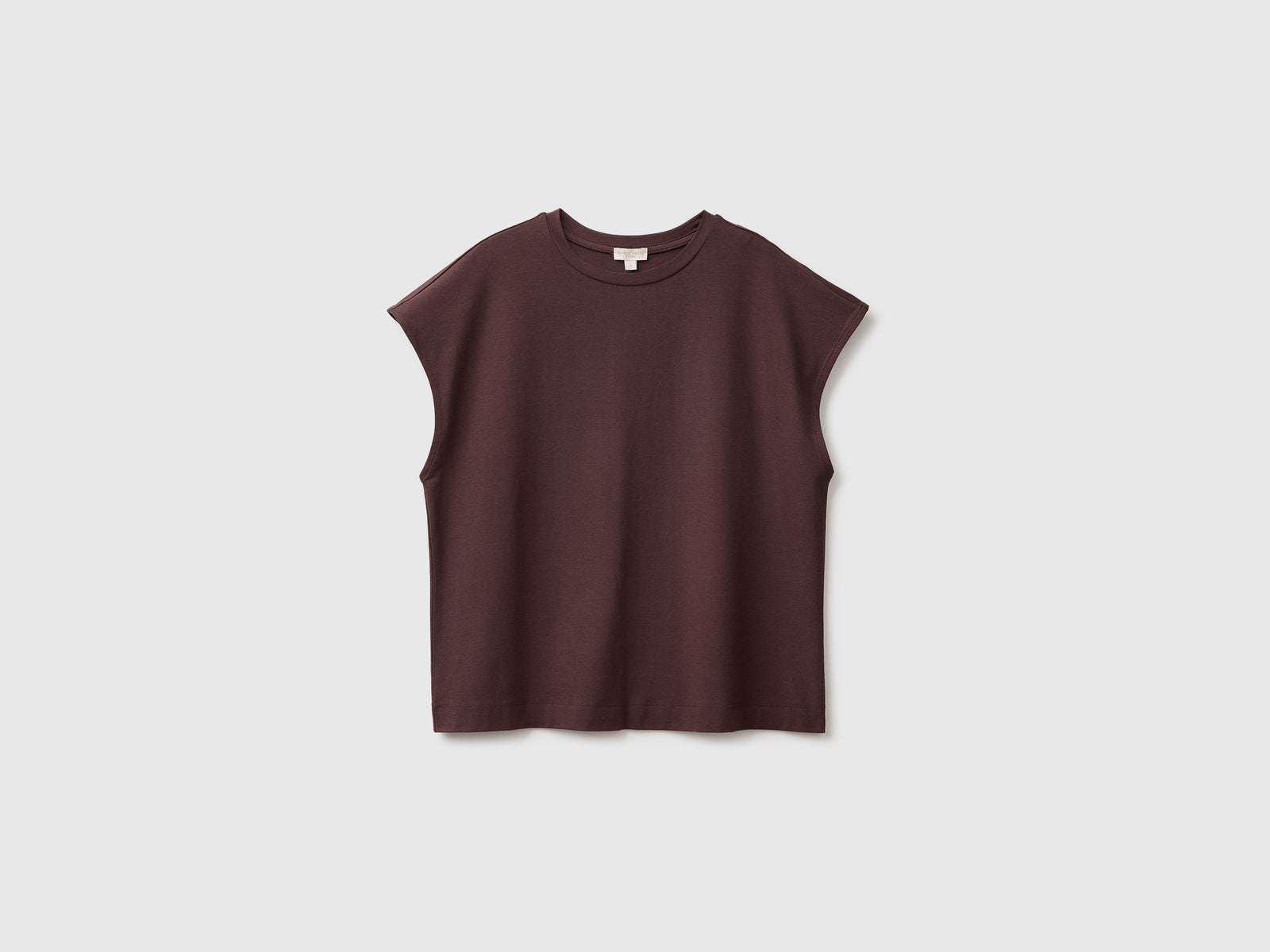 T-shirt em mistura de viscose de bambu - ucb_image_FS