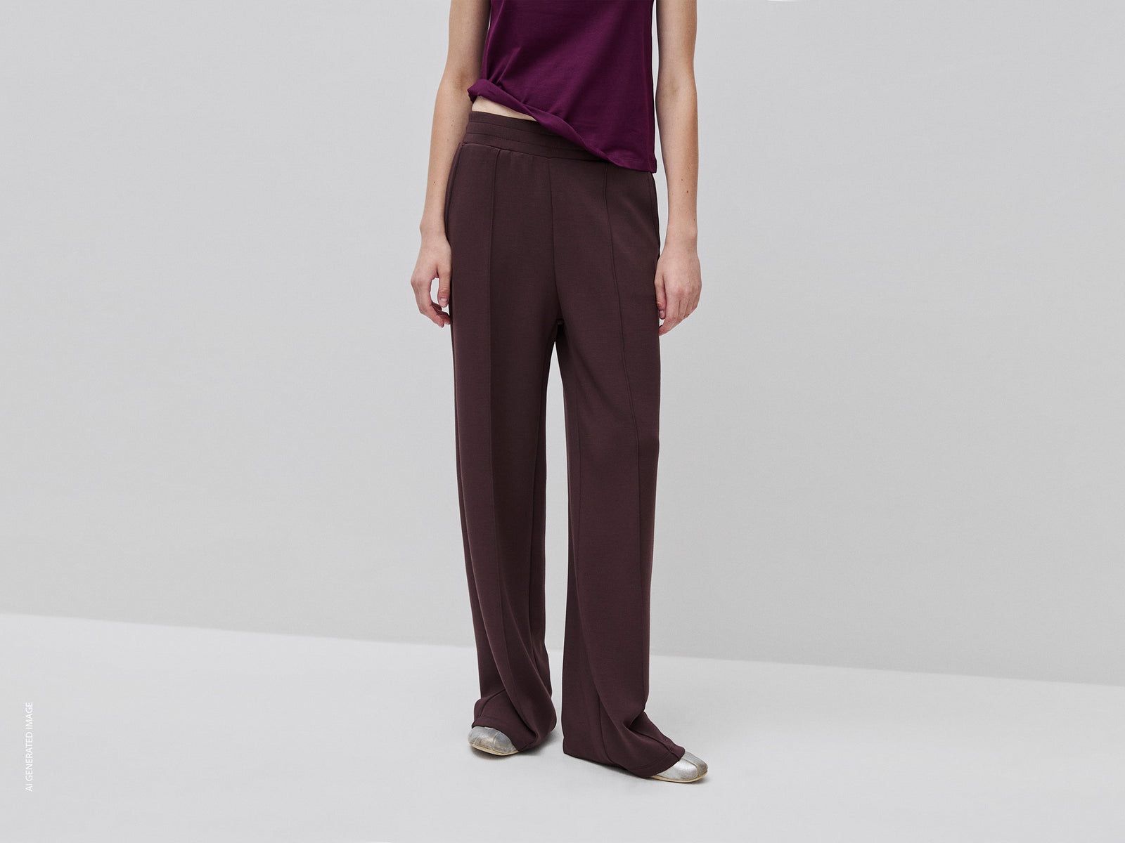 Calças fluidas comfort fit - ucb_image_F