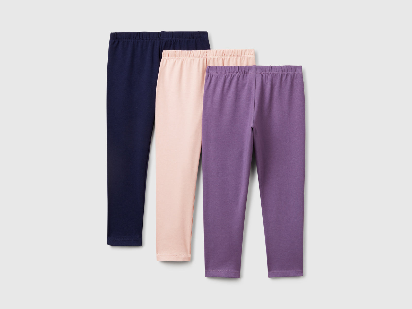 Três leggings em algodão stretch - ucb_image_BS