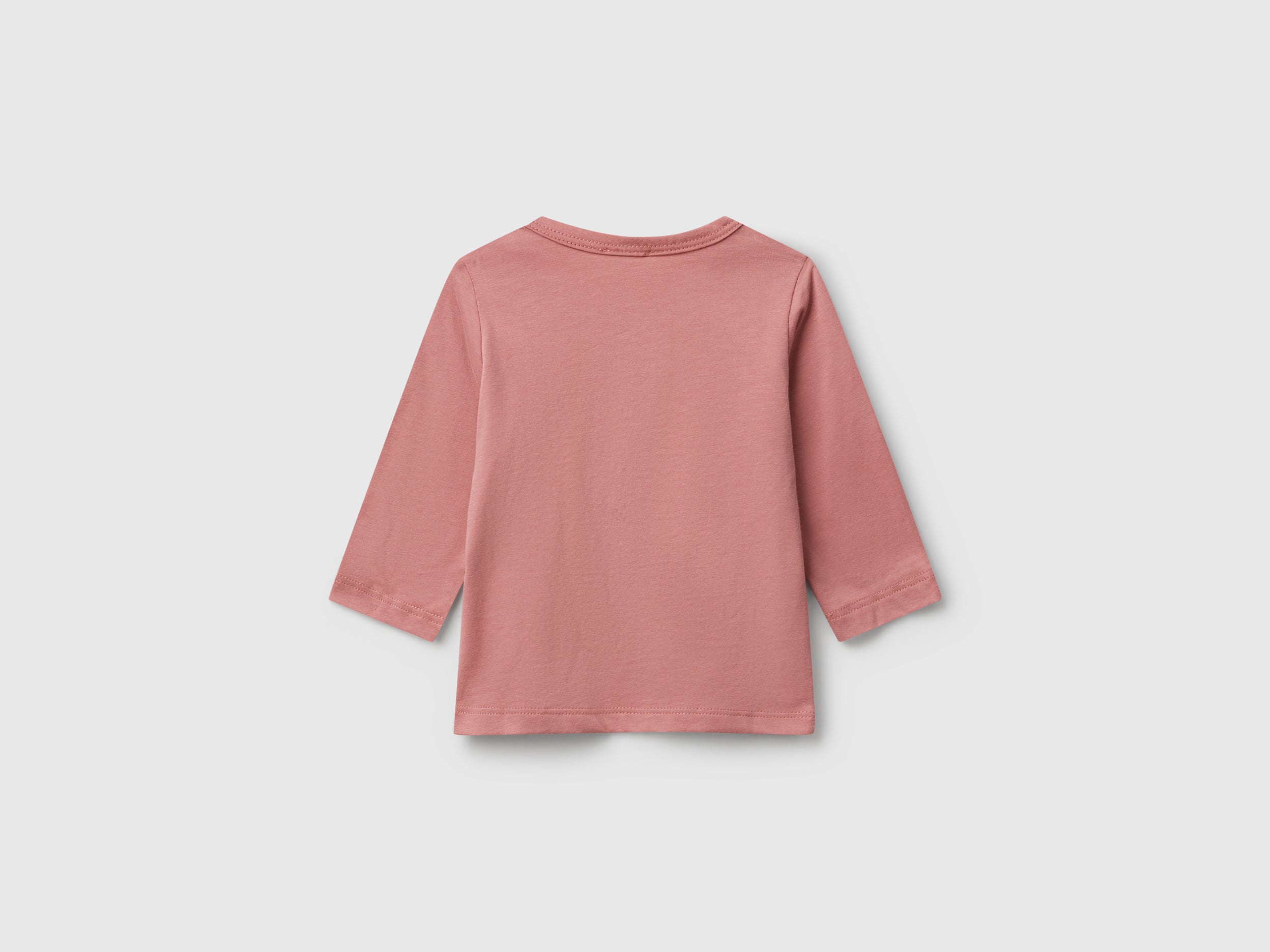T-shirt de gola redonda em algodão - ucb_image_BS