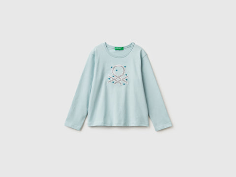 T-shirt com estampa e lantejoulas - ucb_image_FS
