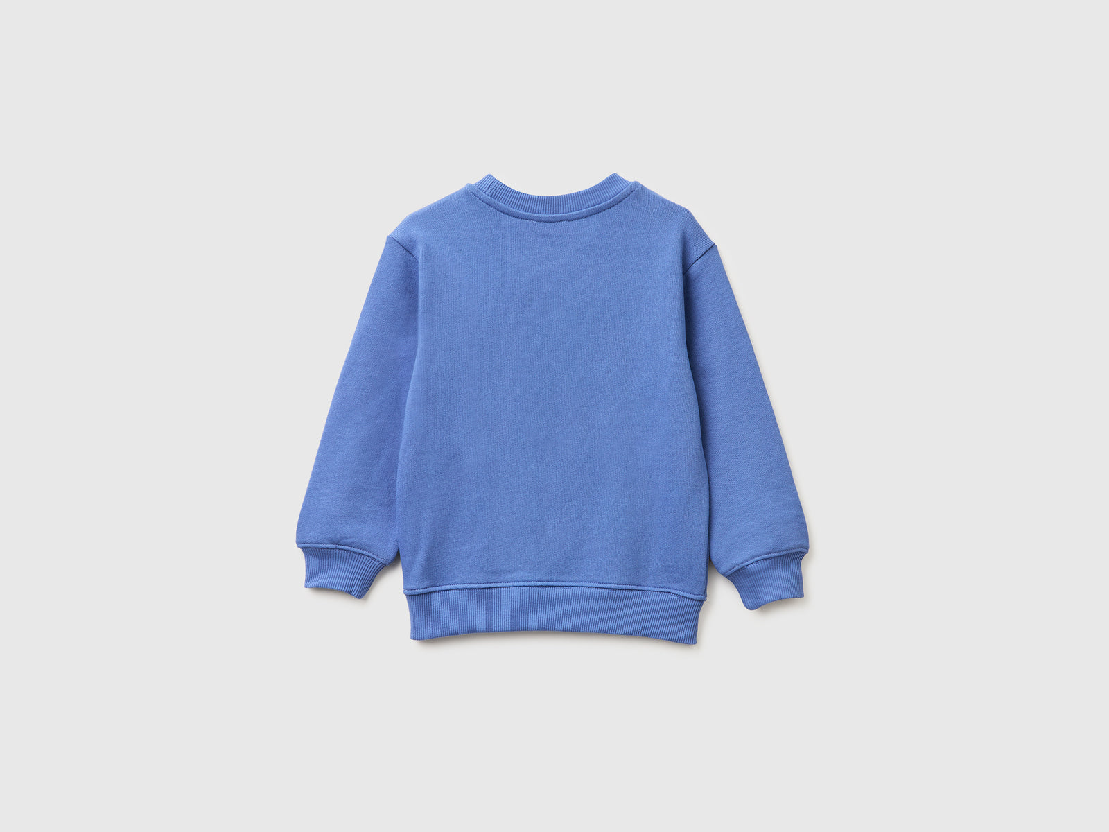 Organic cotton sweatshirt with logo print - ucb_image_BS