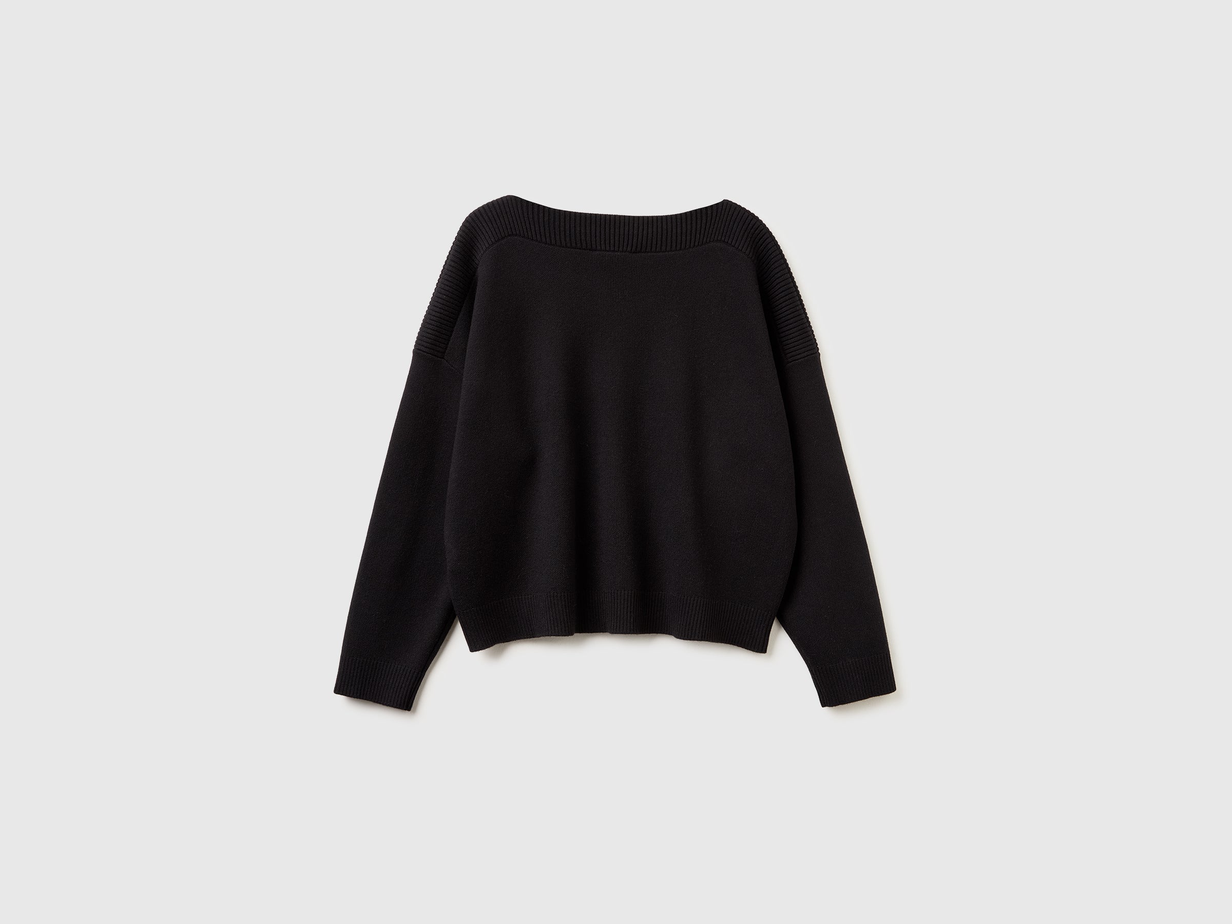 Boxy fit jacquard sweater - ucb_image_BS