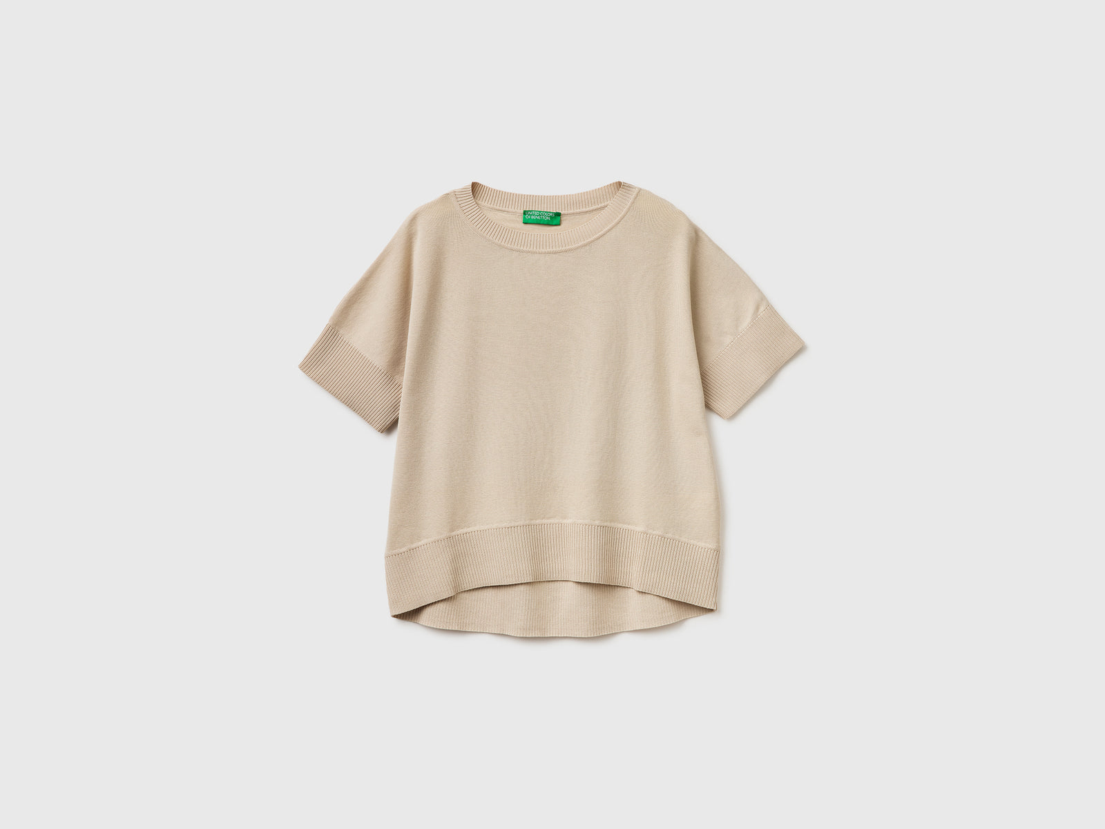 Premium cotton short-sleeved sweater - ucb_image_FS
