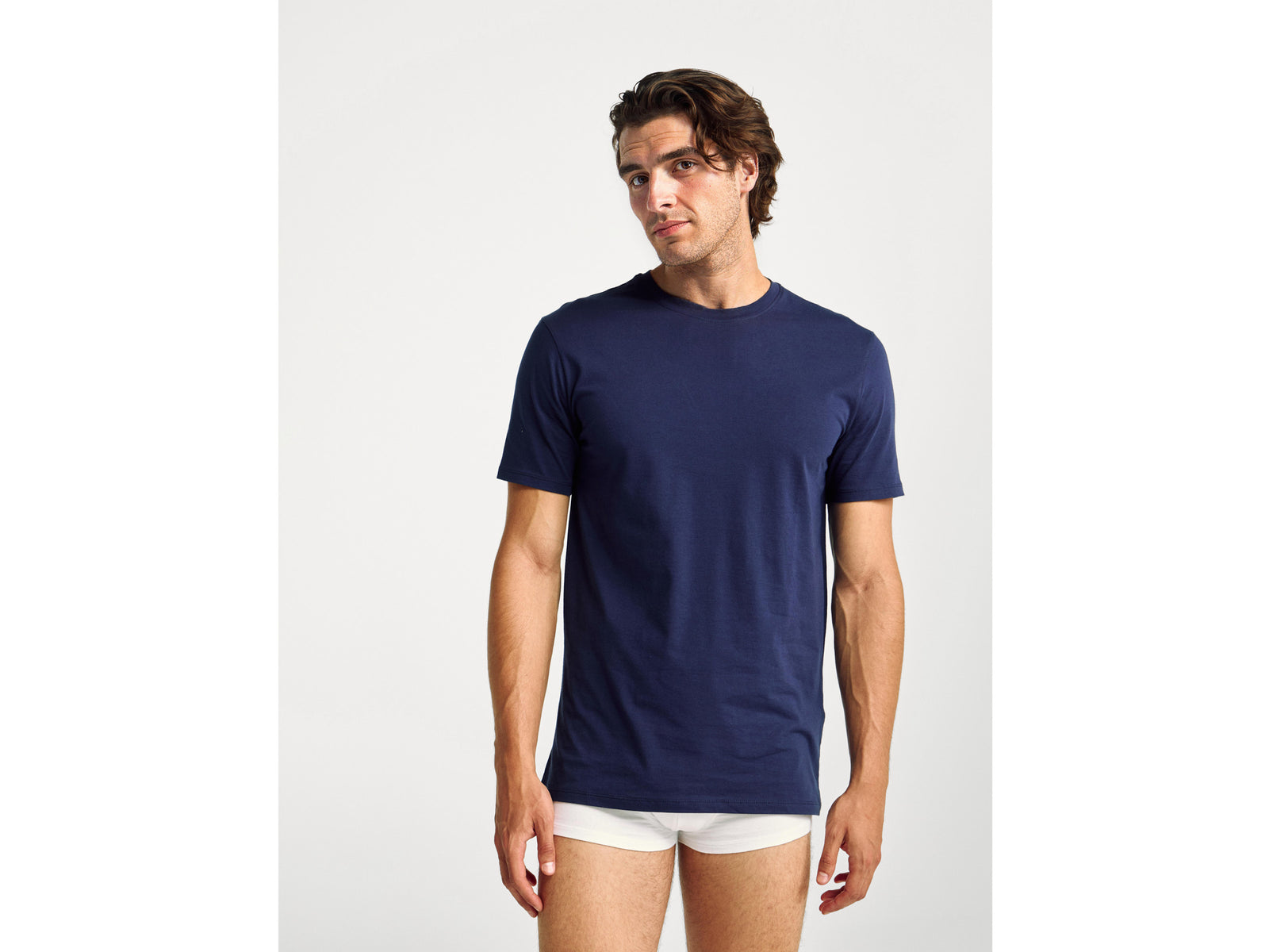 T-shirt em algodão de fibra longa - ucb_image_F