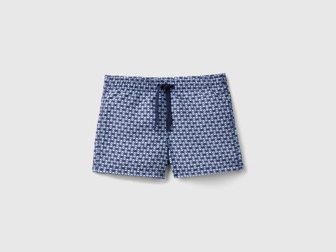 Boxers de banho Monogram azul-escuro e azul-celeste - ucb_image_FS