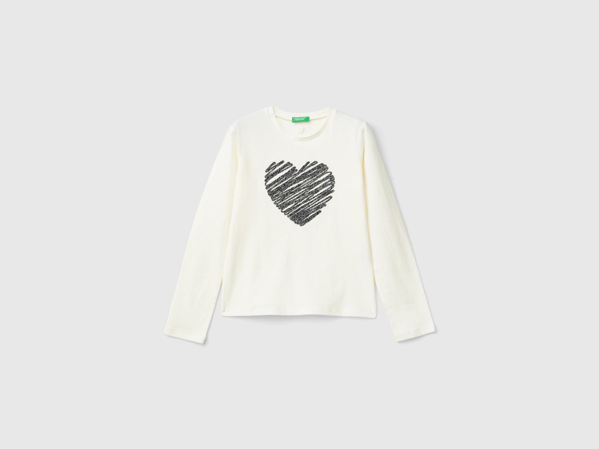 T-shirt com bordado em lurex - ucb_image_FS