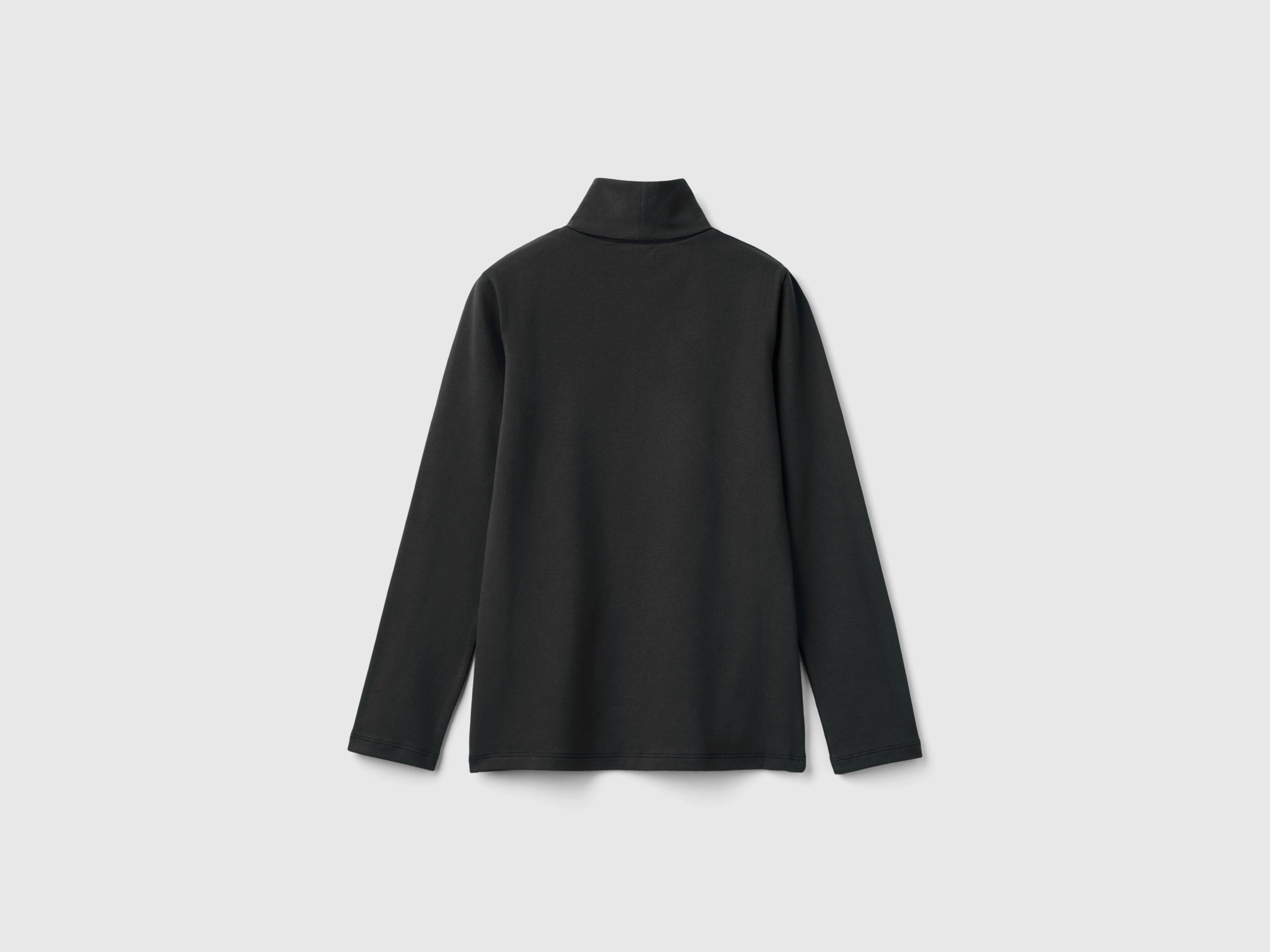 T-shirt stretch com gola alta - ucb_image_BS