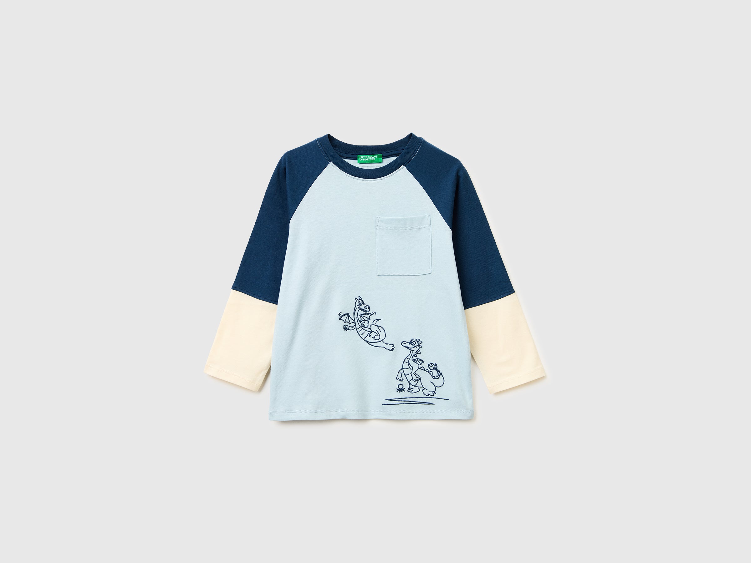 Color block T-shirt with print - ucb_image_FS