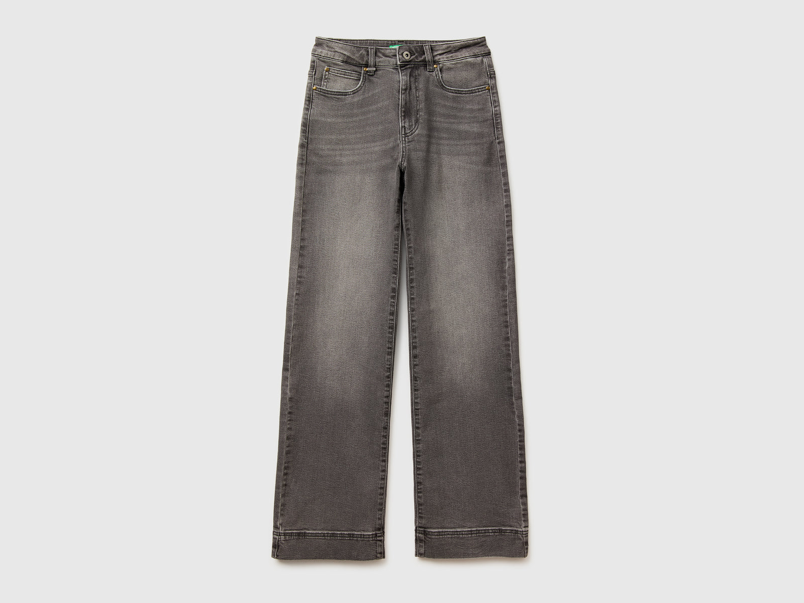 Jeans flare em algodão reciclado - ucb_image_FS