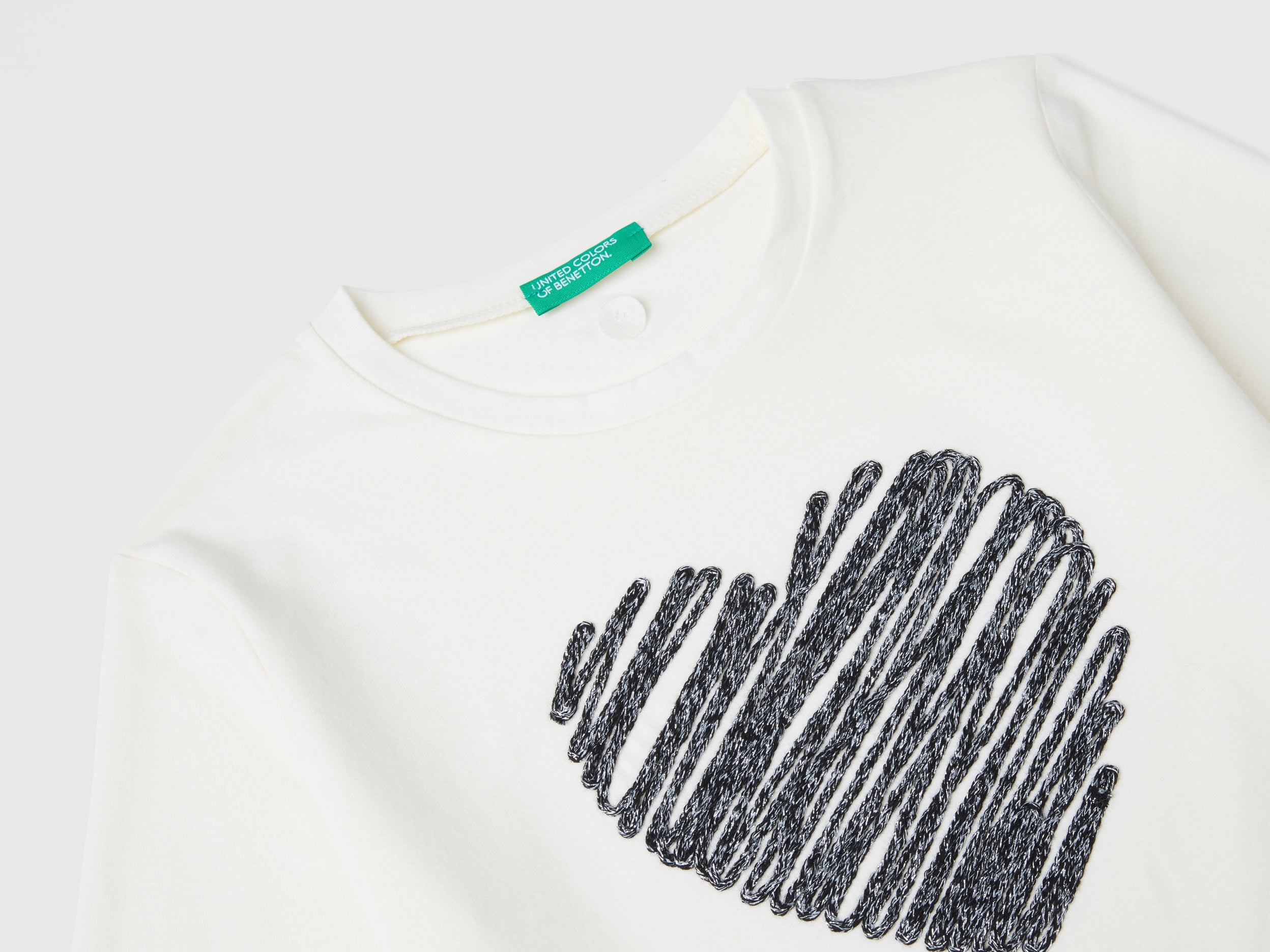 T-shirt com bordado em lurex - ucb_image_DS1