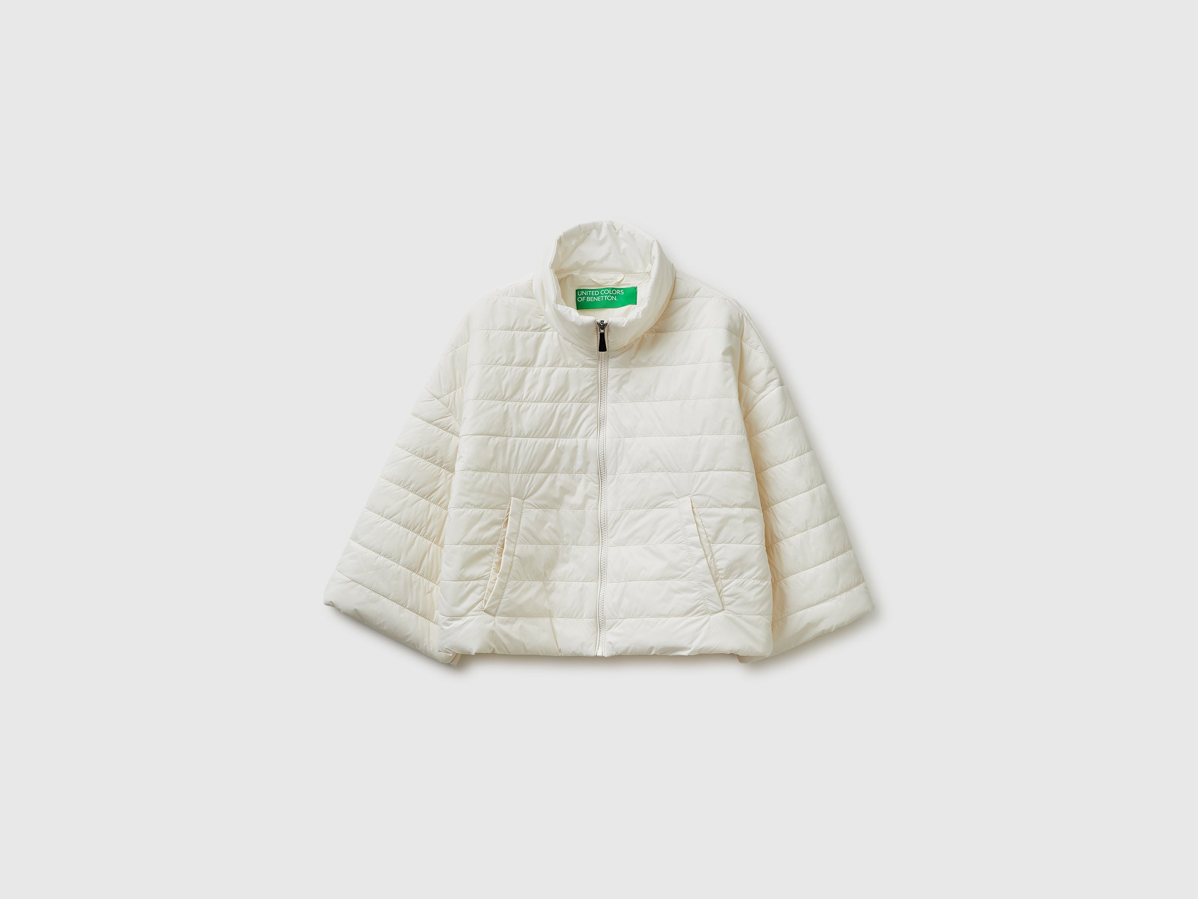 Lightweight padded jacket with 3/4 sleeves - ucb_image_FS