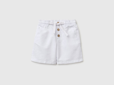 Linen blend shorts - ucb_image_FS