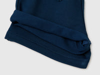 Fleece shorts with animal embroidery - ucb_image_DS1