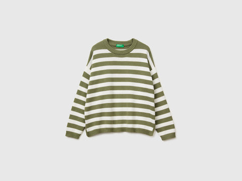 Striped sweater in tricot cotton - ucb_image_FS