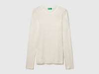 T-shirt em mistura de viscose e caxemira - ucb_image_FS