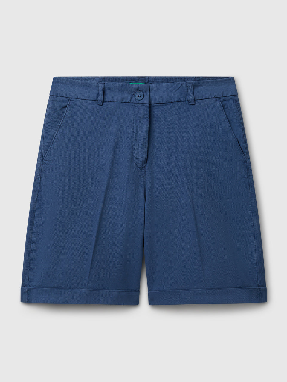 Bermudas com dobra em algodão stretch - ucb_image_FS