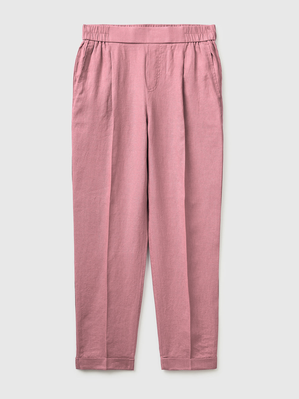 100% linen cigarette trousers - ucb_image_FS