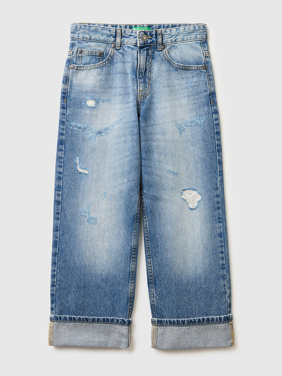 Straight jeans with cuffs - ucb_image_FS