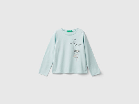 T-shirt com estampa e aplicação de tule - ucb_image_FS