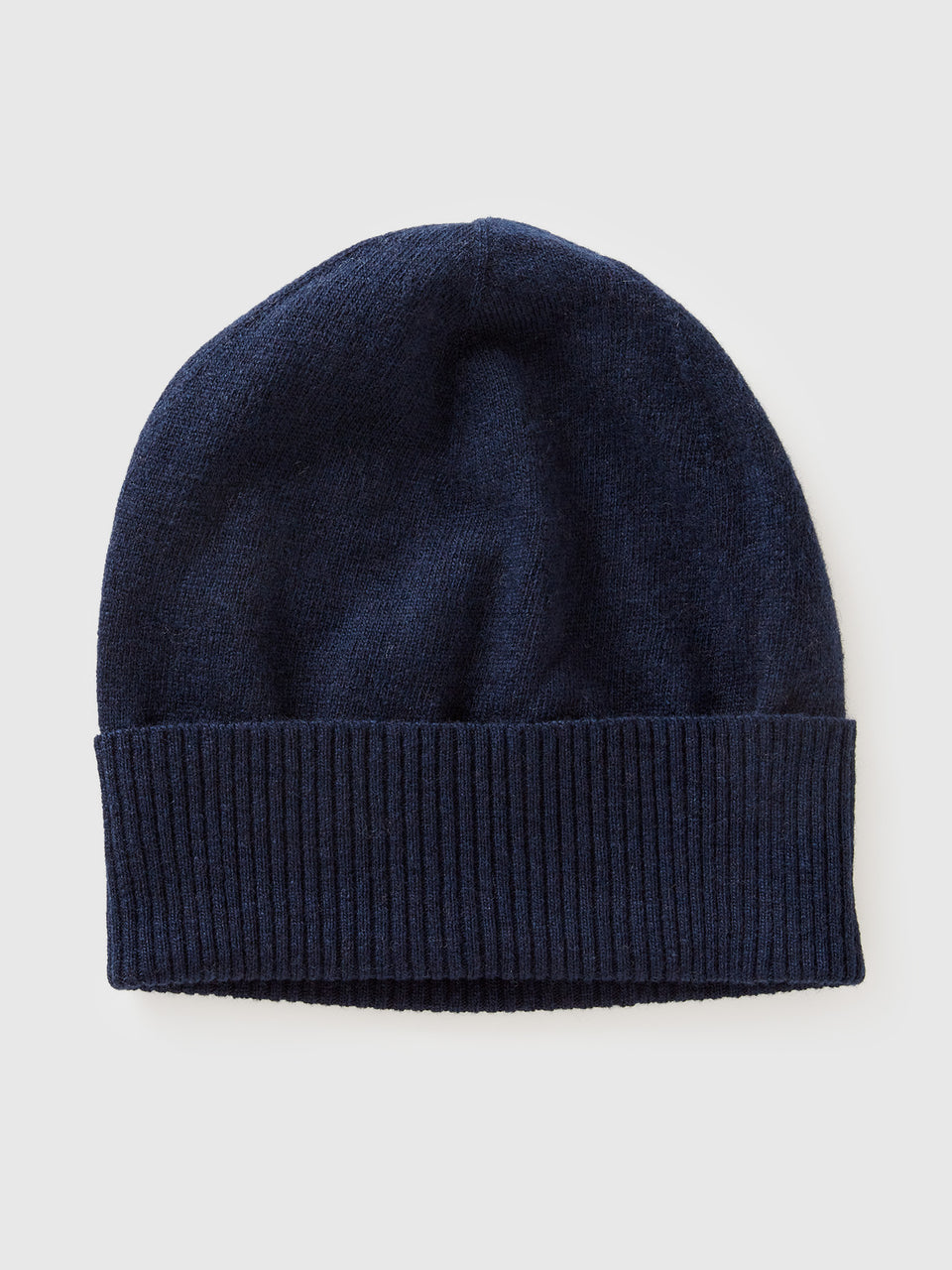 Gorro azul-escuro em pura lã Merino - ucb_image_FS