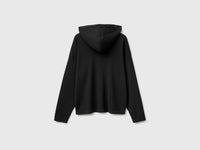 Oversized fit sweater with hood - ucb_image_BS