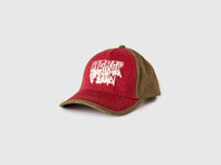 Denim baseball cap with slogan - ucb_image_FS