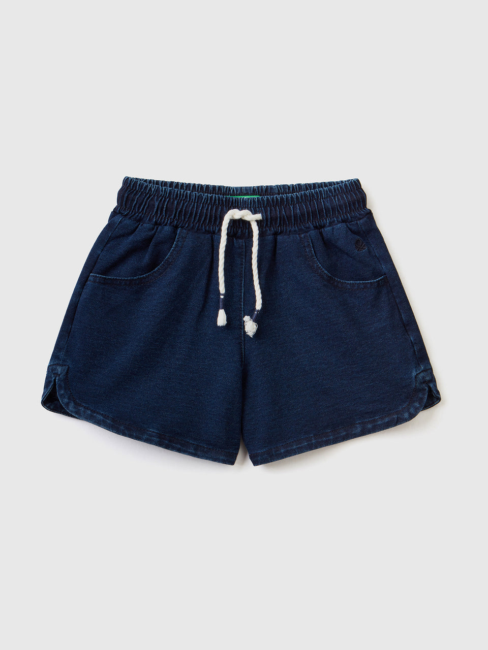 Bermudas em felpo efeito denim - ucb_image_FS