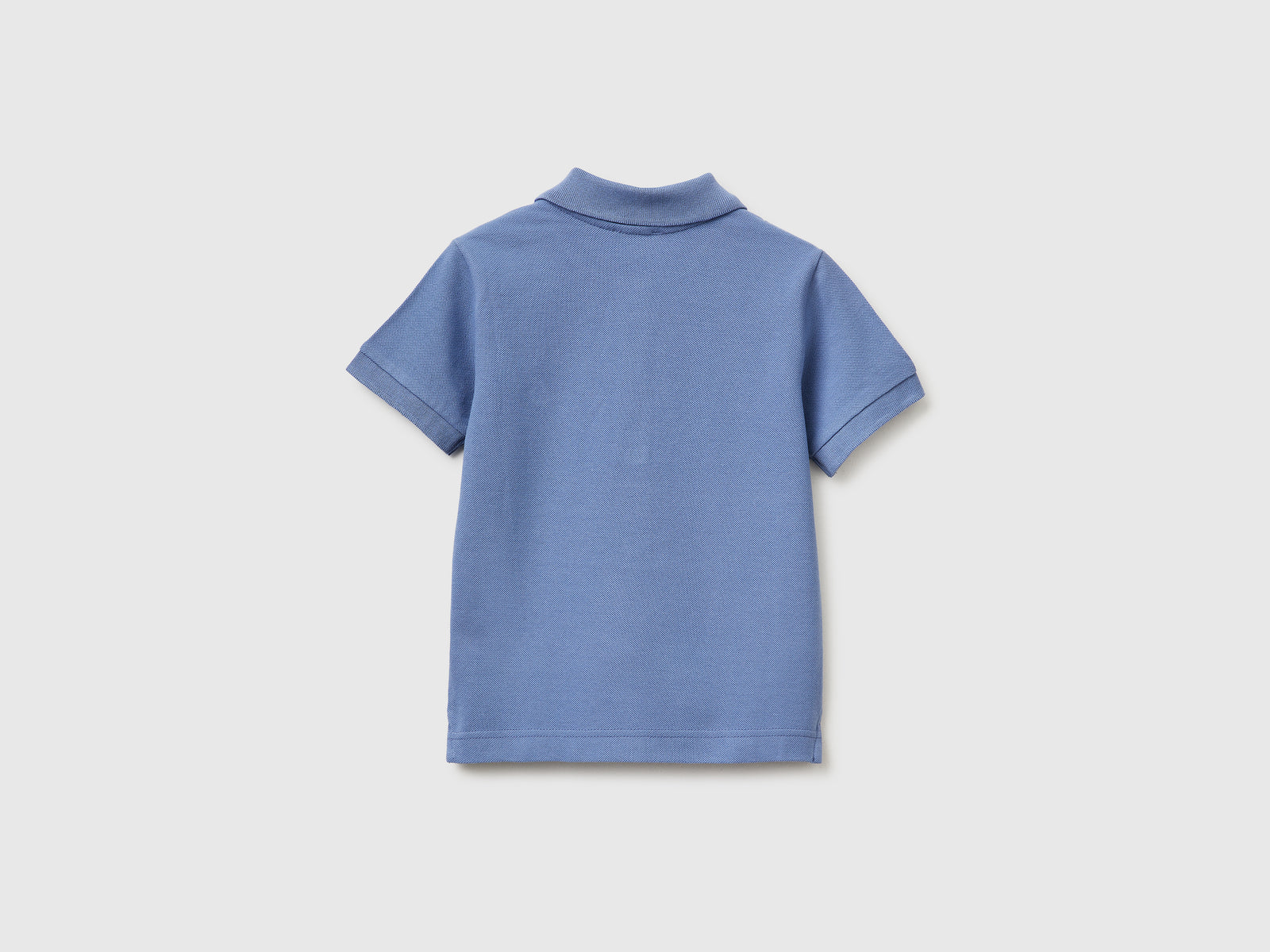 Short-sleeved polo in pure cotton - ucb_image_BS