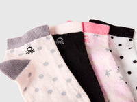 Four patterned short socks - ucb_image_DS1