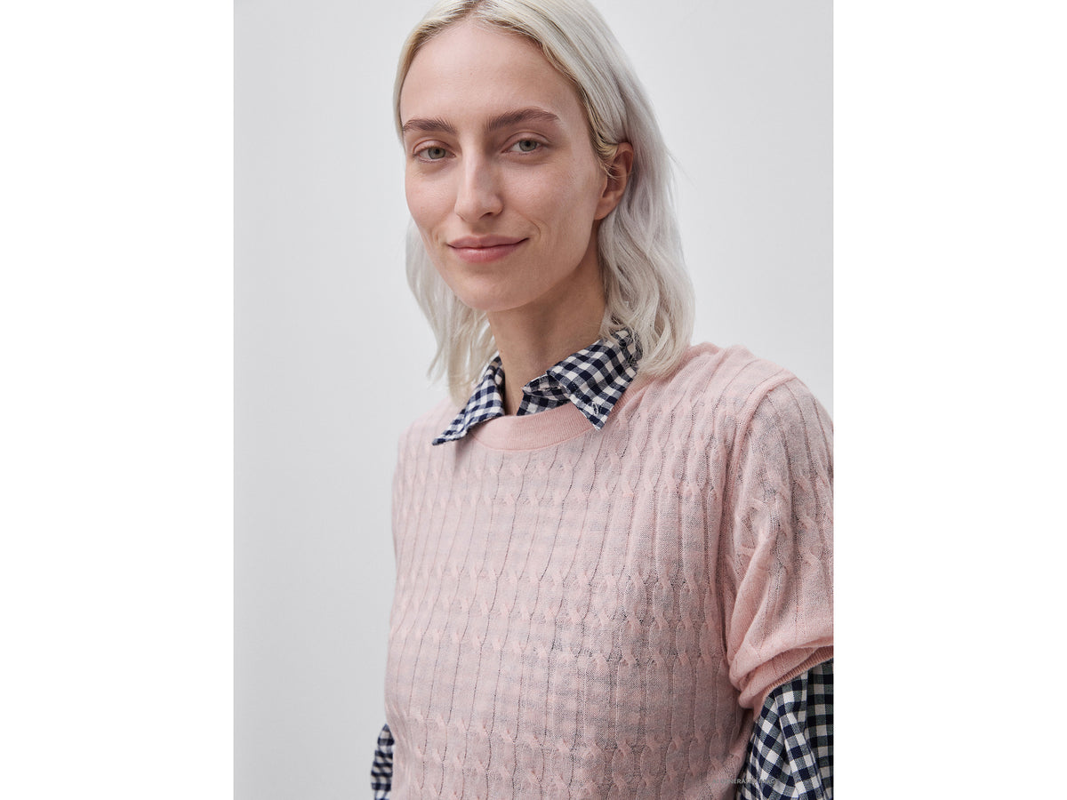 Camisola com tranças em mistura de lã ultraligeira - ucb_image_FY