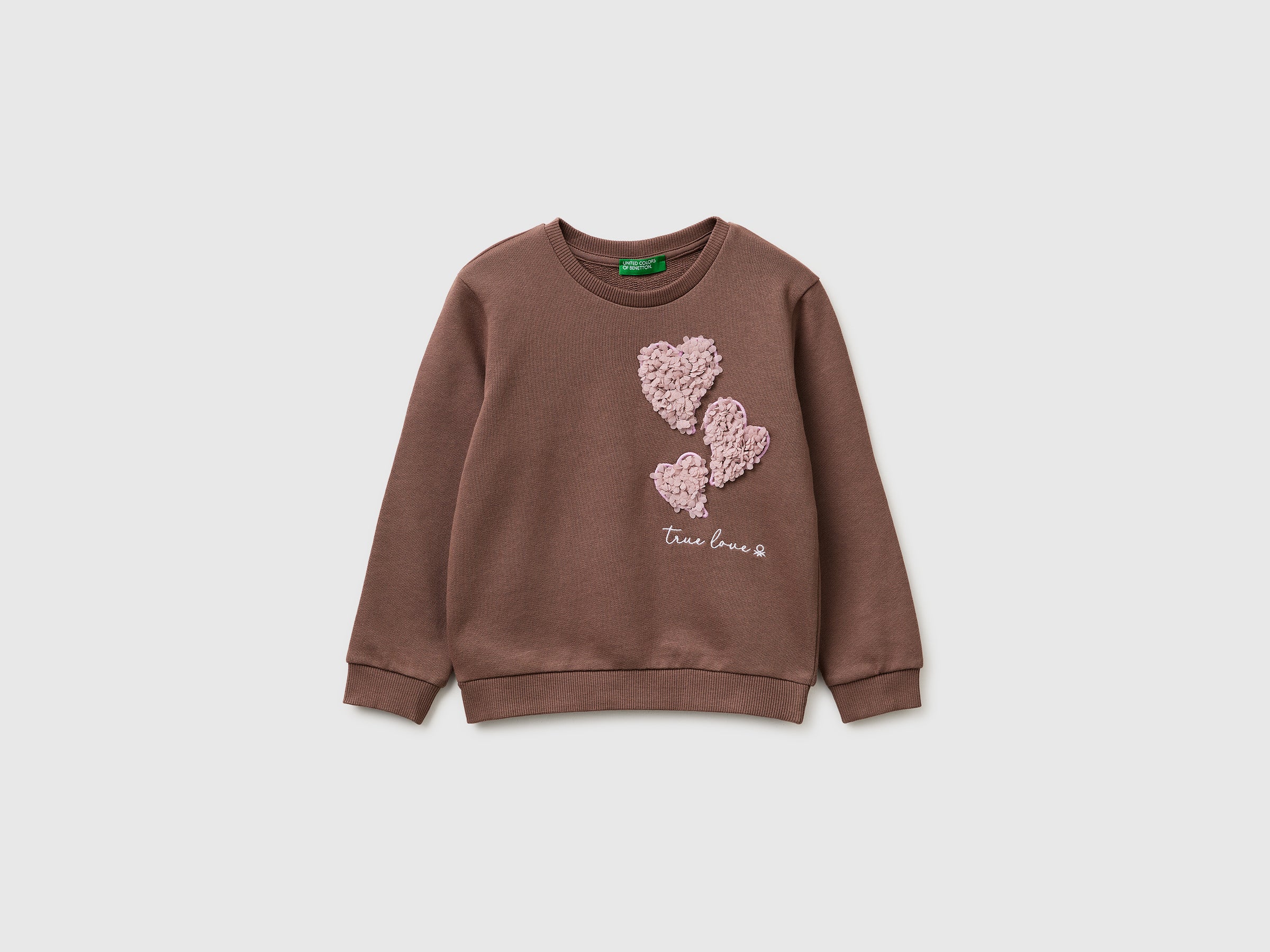 Closed sweatshirt with embroidery - ucb_image_FS