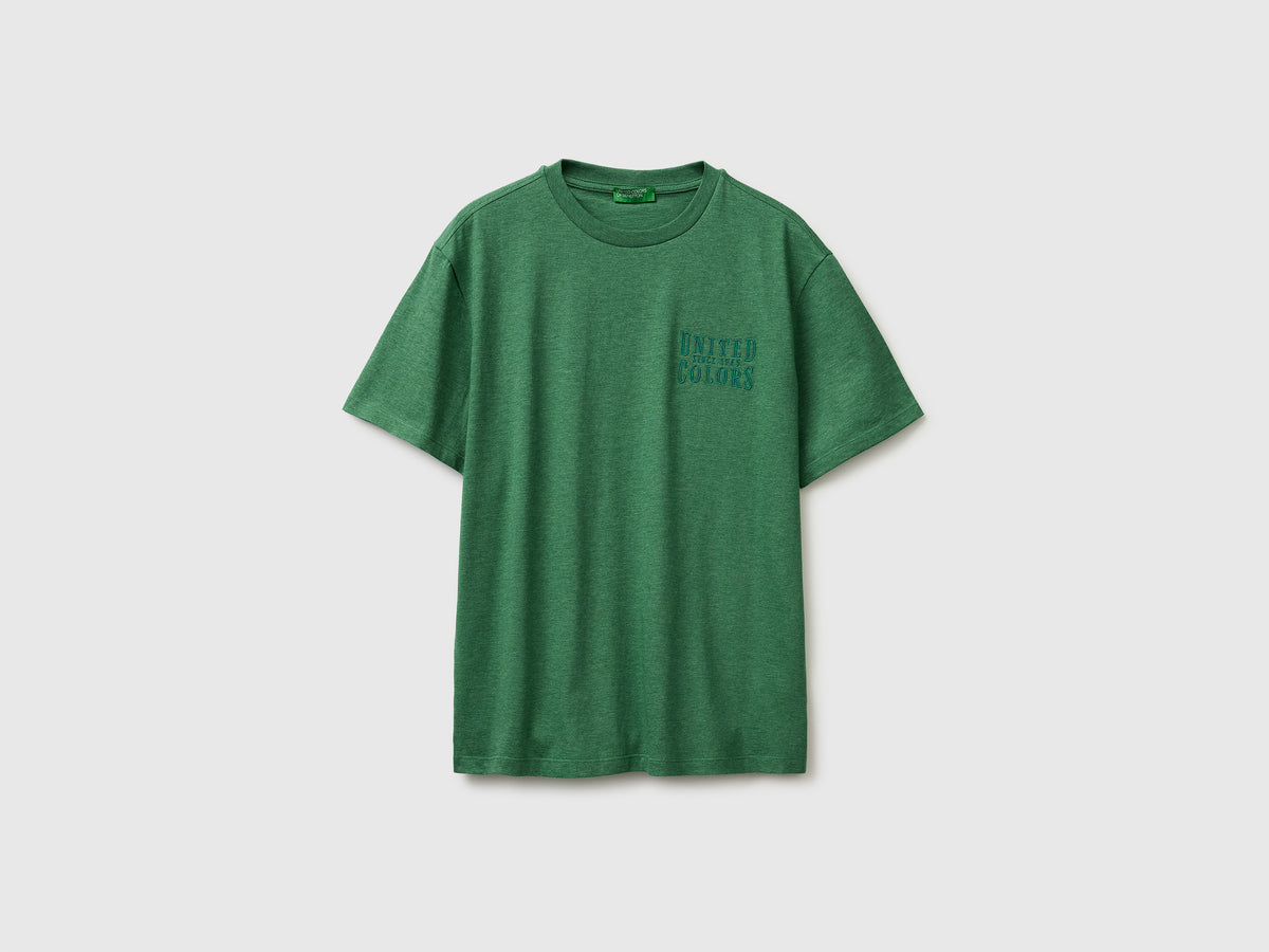 Melange T-shirt with logo - ucb_image_FS