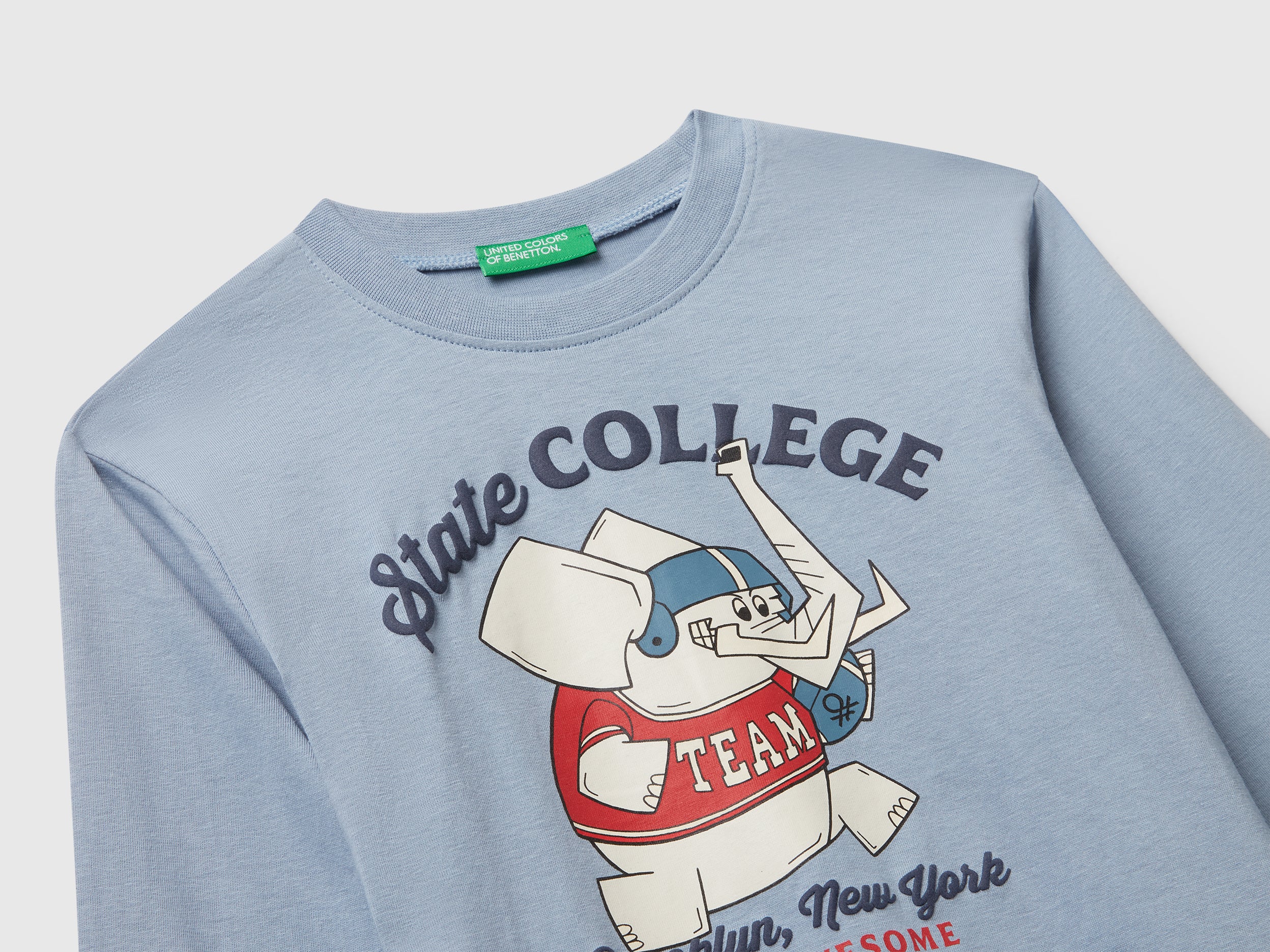 T-shirt de manga comprida com estampa - ucb_image_DS1