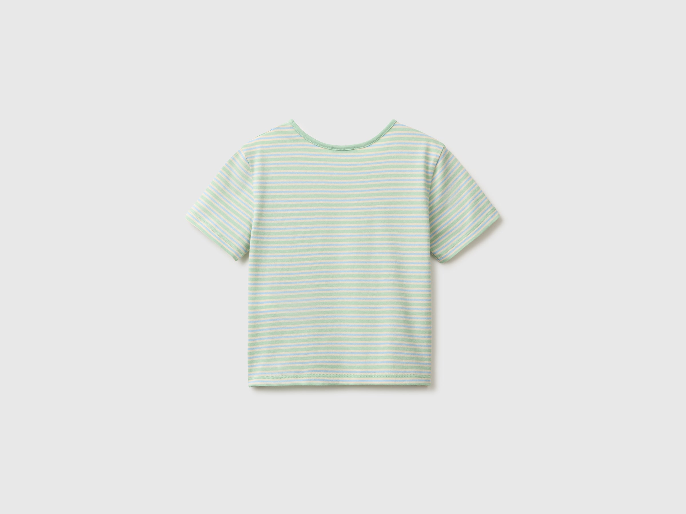 Striped T-shirt with writing - ucb_image_BS