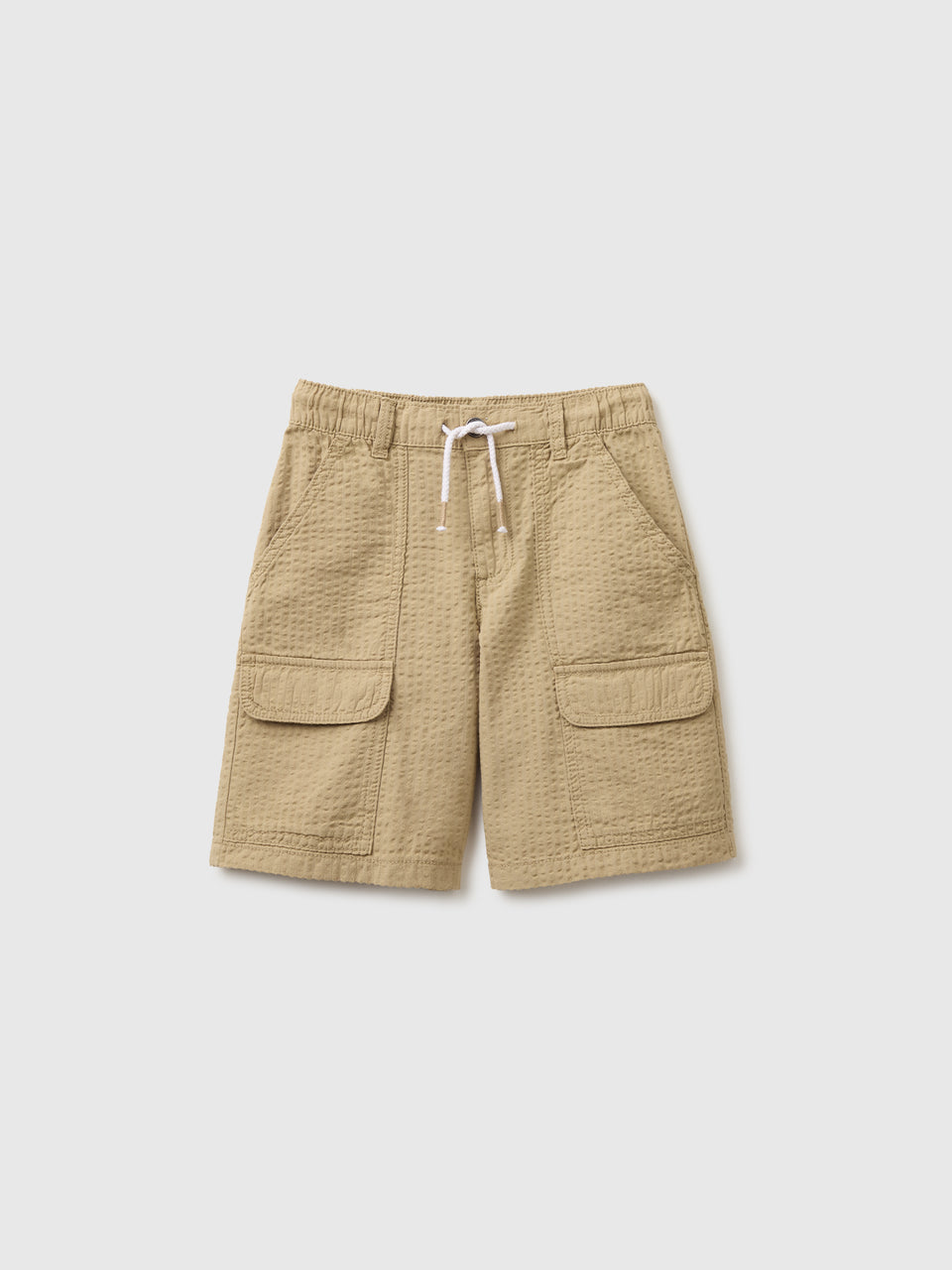 Regular fit Bermuda shorts with pockets - ucb_image_FS