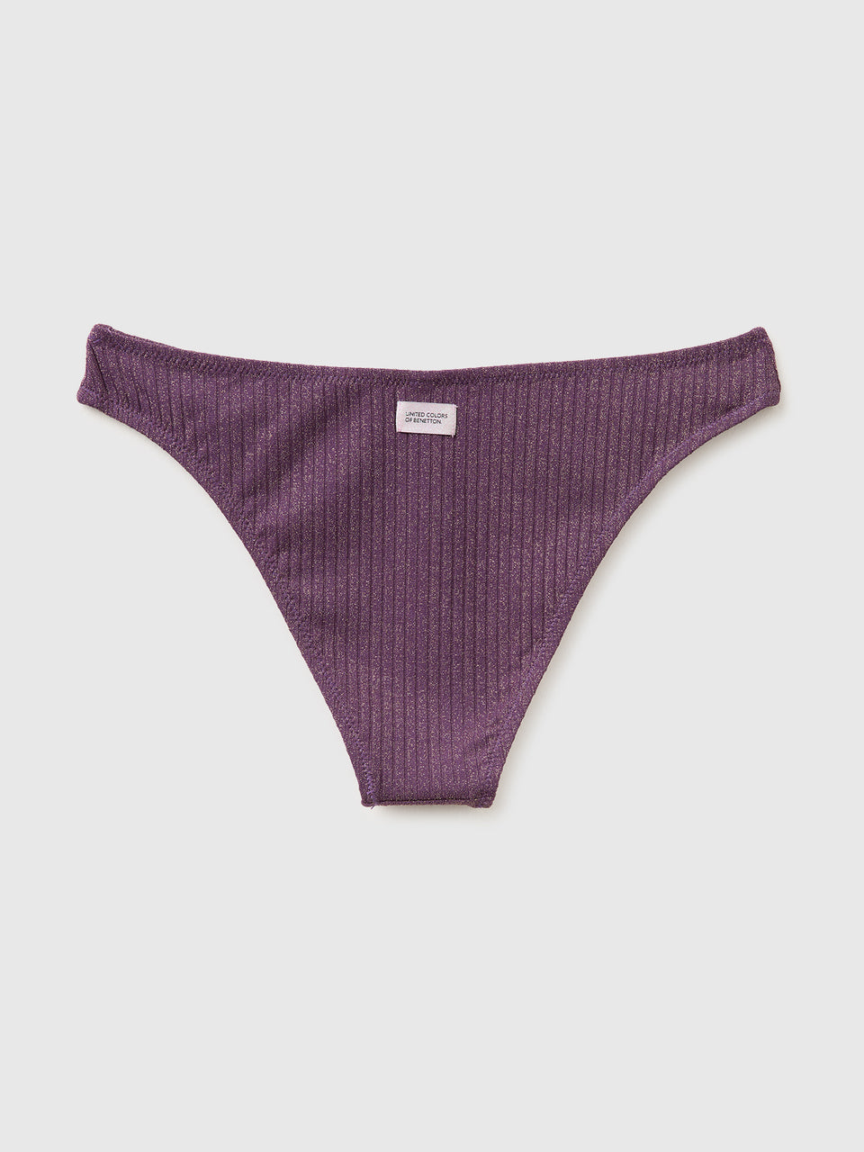 Slip de biquíni canelado com lurex - ucb_image_BS