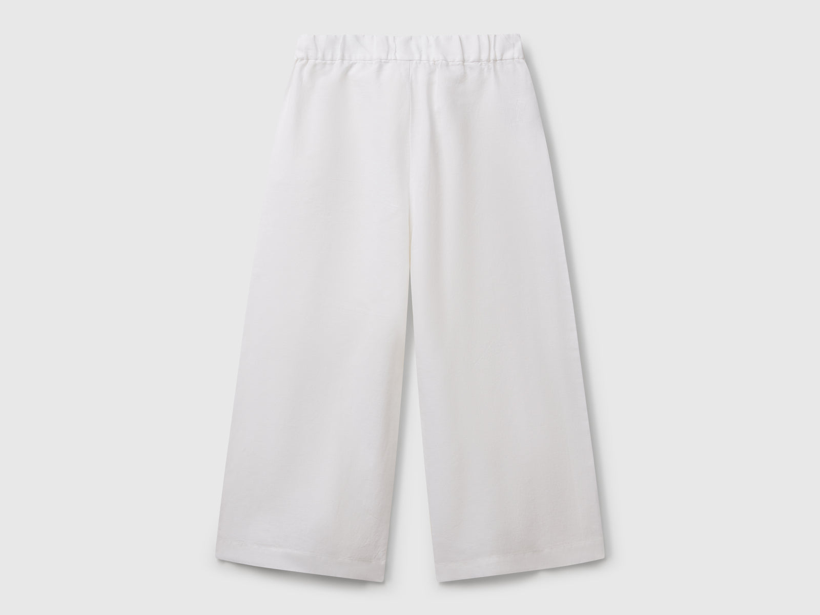 Linen blend trousers with sash - ucb_image_BS