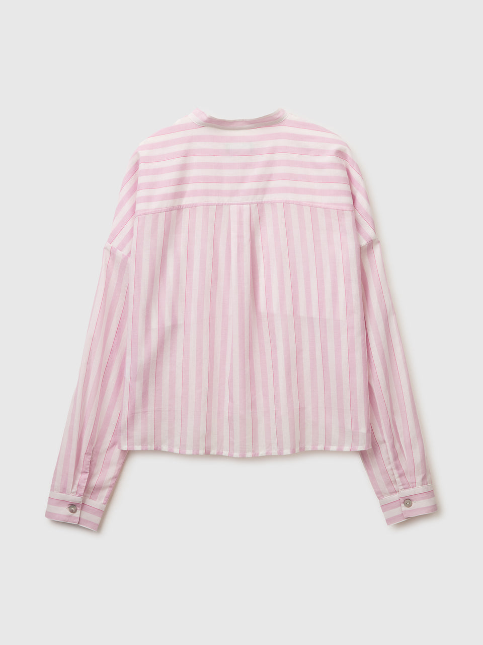 Striped shirt with mandarin collar - ucb_image_BS