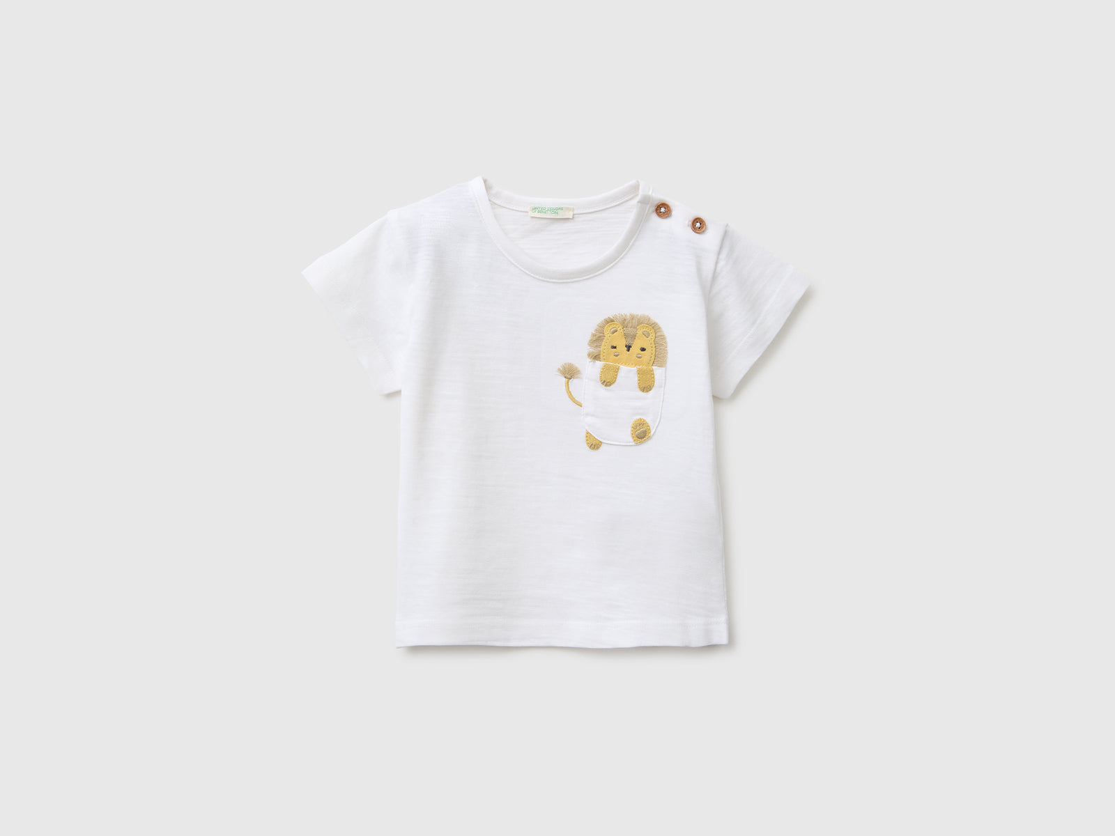 T-shirt with pocket and little animal - ucb_image_FS