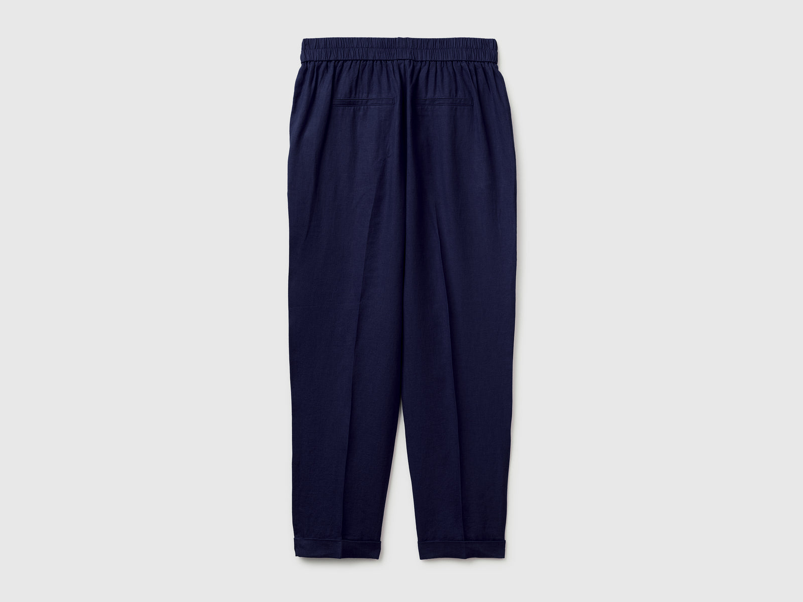 100% linen cigarette trousers - ucb_image_BS