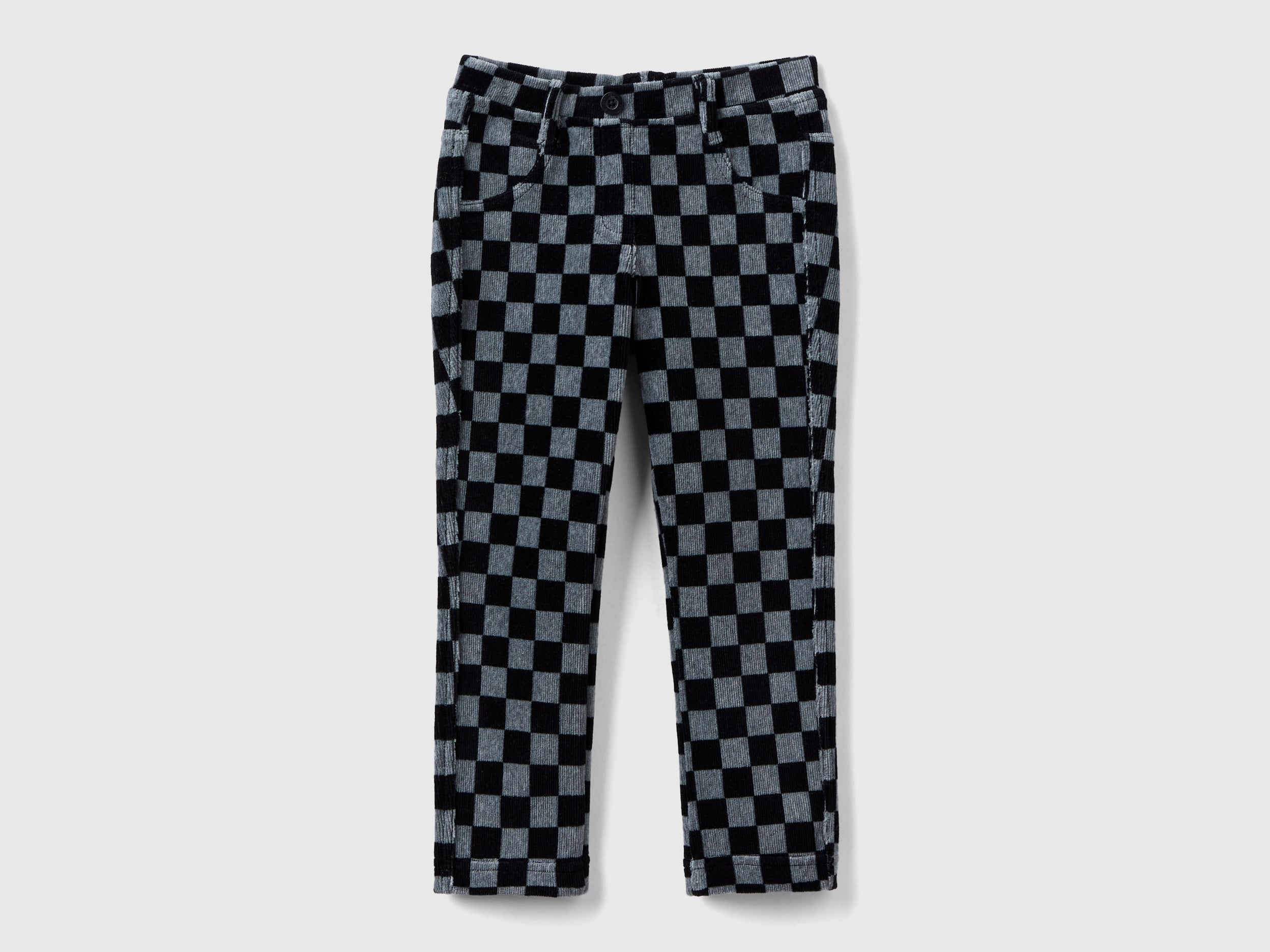 Jeggings pretas com estampa aos quadrados - ucb_image_FS