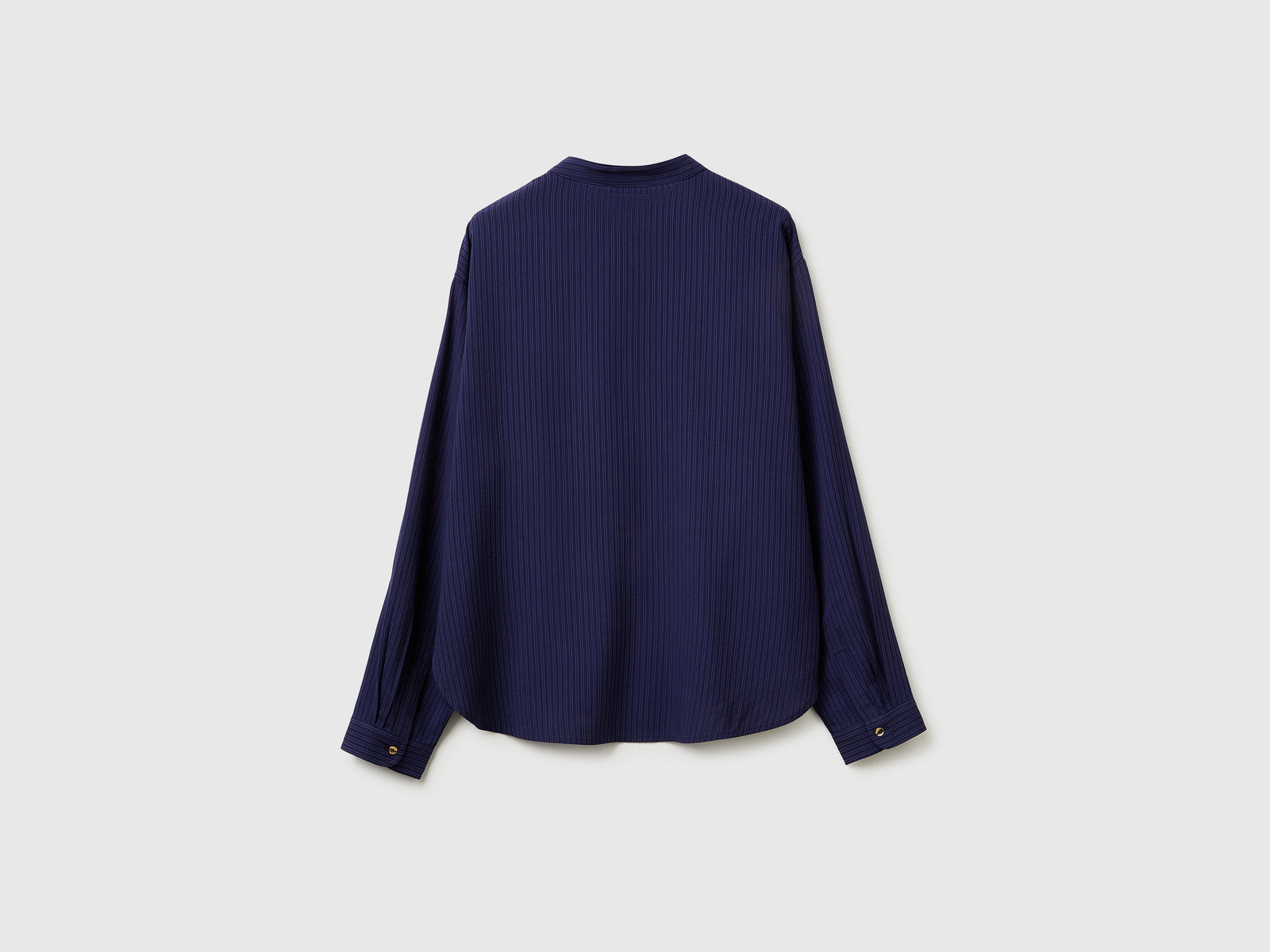 Striped blouse with mandarin collar - ucb_image_BS