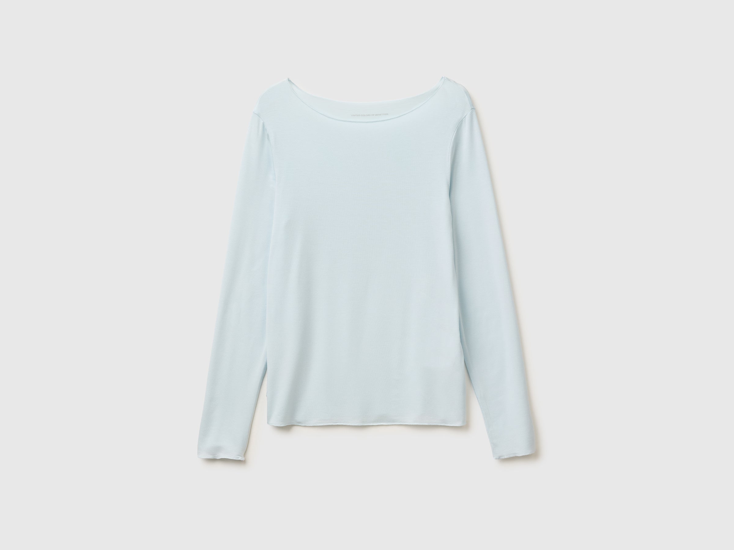 T-shirt para usar por baixo do casaco em seda mista - ucb_image_FS