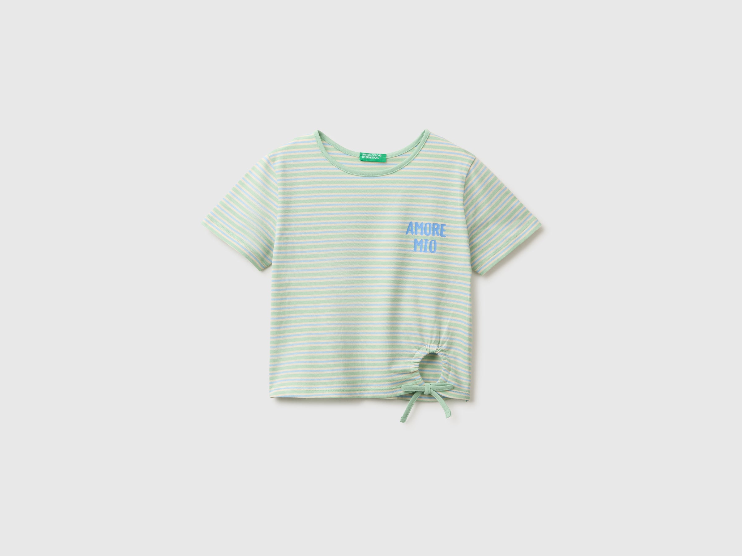 Striped T-shirt with writing - ucb_image_FS