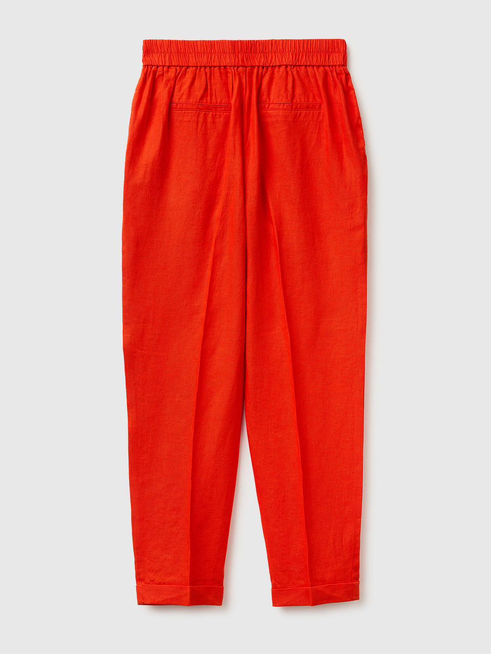 100% linen cigarette trousers - ucb_image_BS
