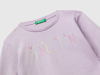 T-shirt com logótipo glitter em algodão - ucb_image_DS1