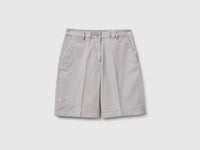 Regular fit Bermuda shorts with turn-ups - ucb_image_FS