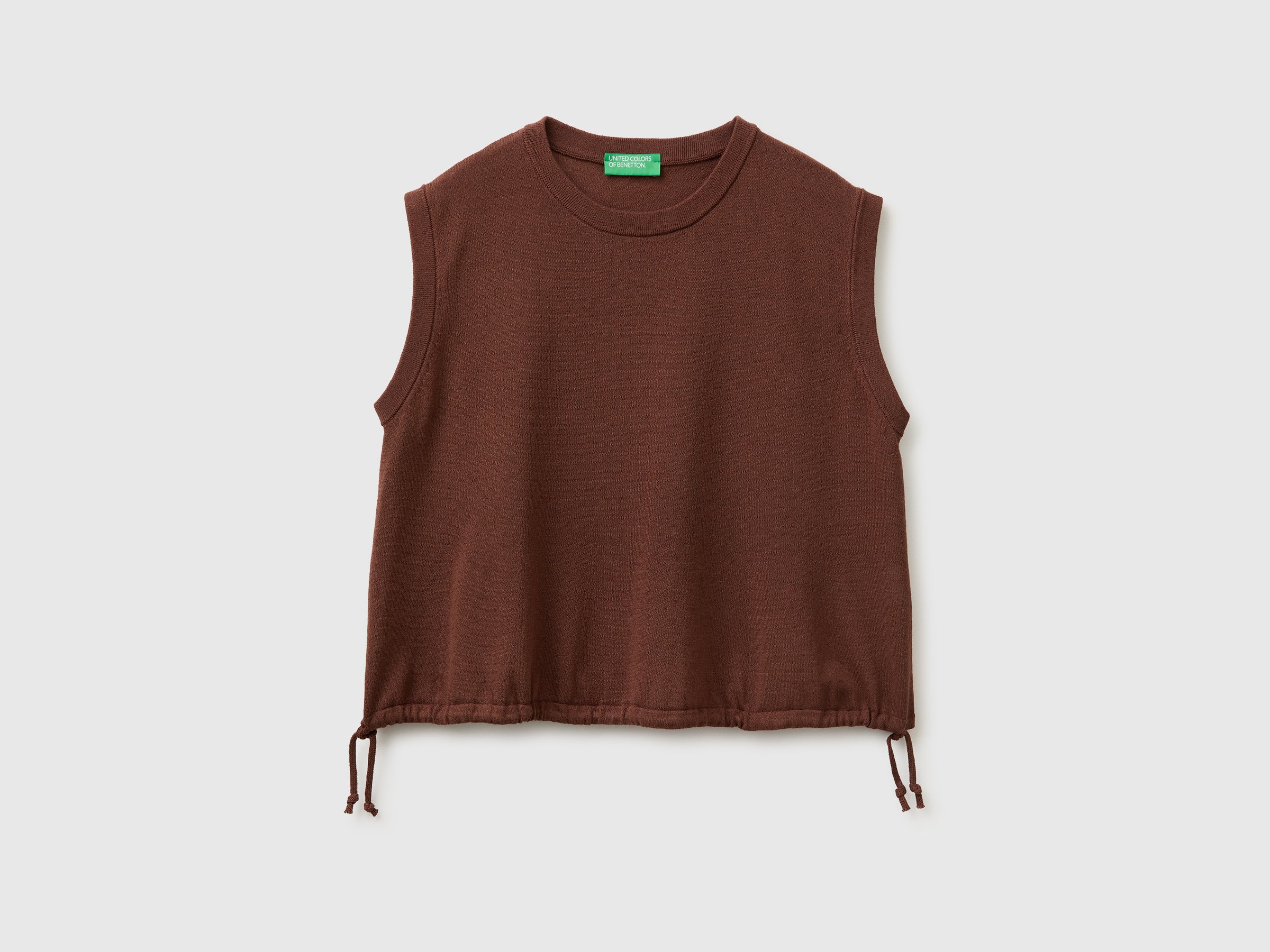 Camisola sem mangas em mistura de linho - ucb_image_FS